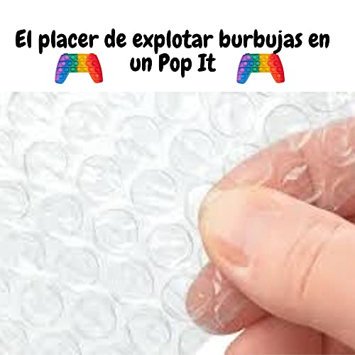 POP IT Mando Consola Play|Explotar Burbujas y Aliviar el Estrés| Destinado a niños y adultos Regalo Sensorial Divertido y Original|Tamaño Pequeño y Colores Vivos|Juguete antiestrés para niños