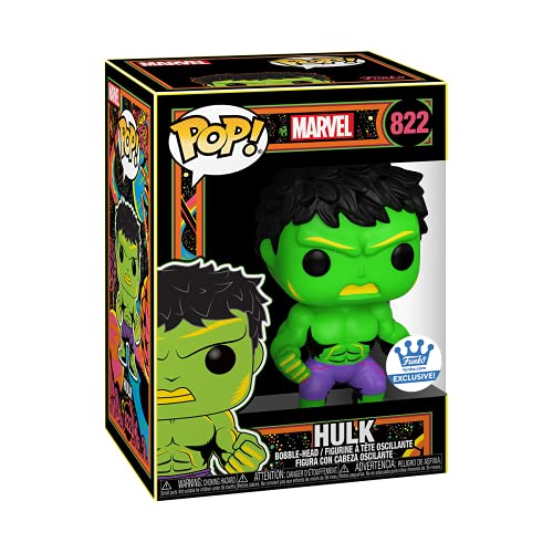 Pop! Marvel Avengers: Hulk Black Light Vinyl Figure – Tienda exclusiva