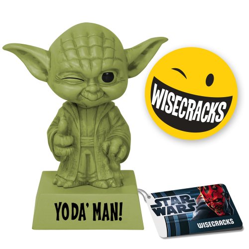 Pop! Movies - Wisecracks Yoda de Star Wars, Figura de 15 cm (Funko FUNWWIS2537)