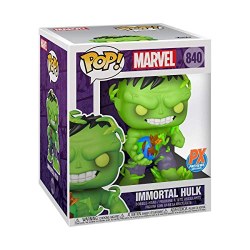 Pop! superhéroes de Marvel - Figura de vinilo de lujo de El Inmortal Hulk de 15,2 cm