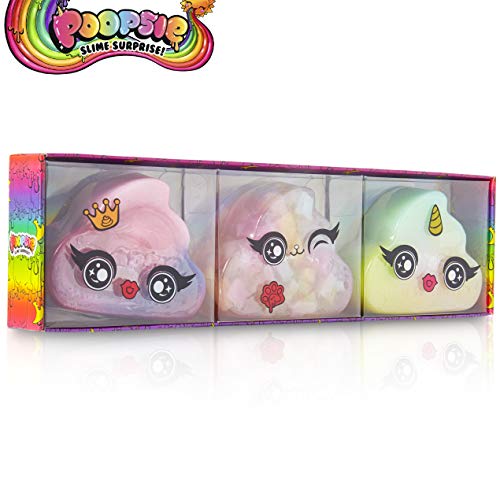 Popsie Slime Surprise Unicornio Set De Jabones Regalo, Incluye 3 Jabones para el Baño Perfumados Multicolor de Unicornio, Juego de Jabones para Niños, Regalos Unicornios para Niñas Niños