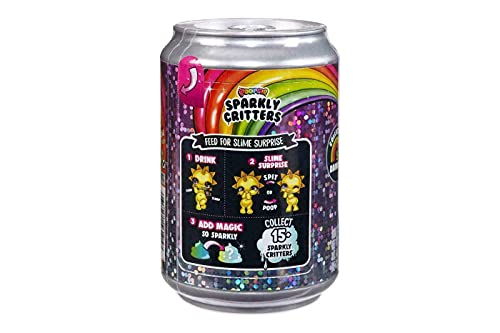 Popsie Sparkly Critters Slime Unicornio lata pequeña que crea slime 6 años