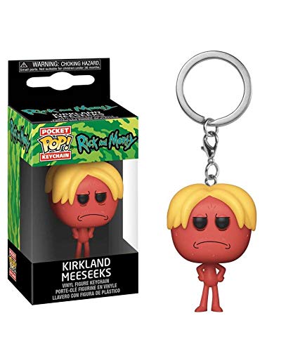 Popsplanet Funko Pop! Keychain – Animation – Rick And Morty Season 4 – Kirkland Meeseeks Keychain Vinyl Pocket Figure 4 cm Released 2019