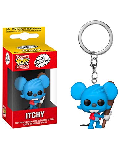 Popsplanet Funko Pop! Llavero – Animation – The Simpsons – Itchy Keychain