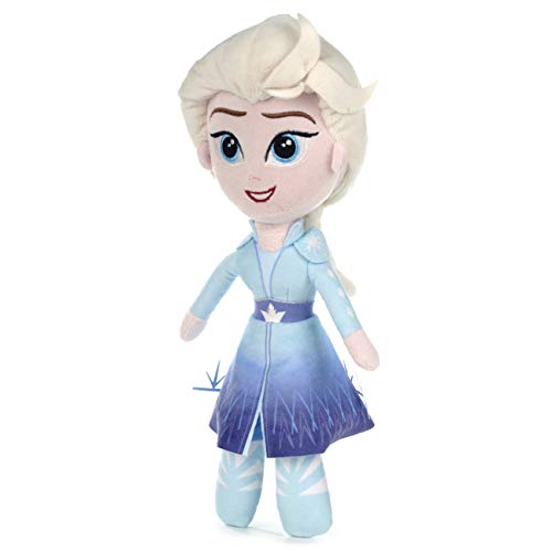 Posh Paws 37395 Frozen 2 Elsa Soft Doll-25cm, Azul