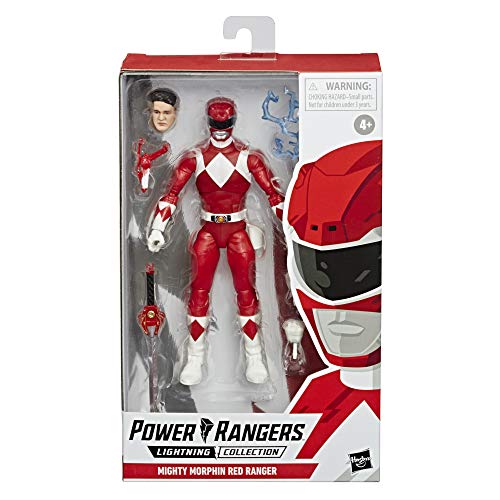 Power Ranger Lightining Collection Figuras 15 Cm Ranger Rojo (Hasbro E7755ES0)