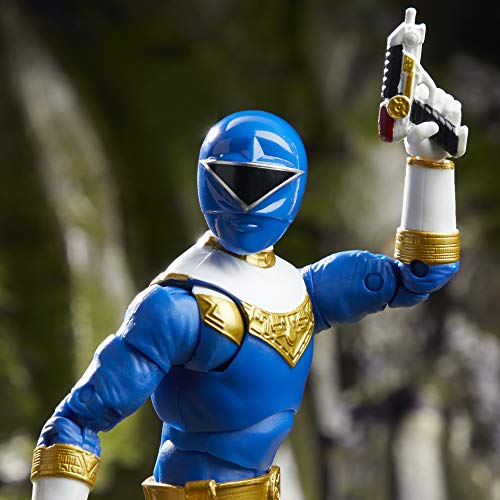 Power Rangers- Figura Ranger, Color Azul (Hasbro E8655ES0)