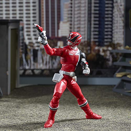 Power Rangers- Lightining Collection Figuras, 15 cm, Ranger Rojo (Hasbro E8653ES0)