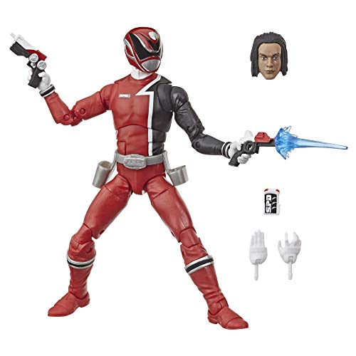 Power Rangers- Lightining Collection Figuras, 15 cm, Ranger Rojo (Hasbro E8653ES0)