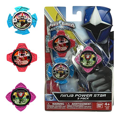 Power Rangers Pack Estrellas, 43750, Multicolor