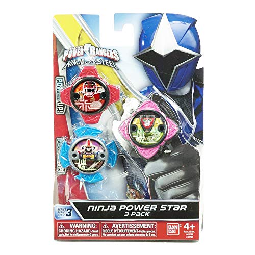 Power Rangers Pack Estrellas, 43750, Multicolor