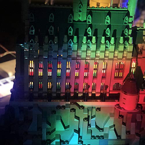 Poxl Juego de luces LED para Lego 71043, diseño del castillo de Harry Potter Hogwarts