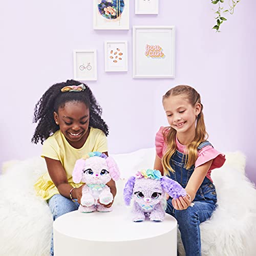 Present Pets Fairy Puppy Juguete Interactivo de Peluche con más de 100 Sonidos y acciones (el Estilo Puede Variar), Juguetes para niños para niñas de 5 años o más