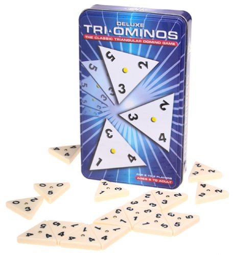 Pressman Toy International - Deluxe Tri-ominos En Un Estaño