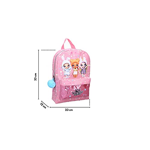 Pret - Mochila - Na ! Na ! - Sorprendente - Rosa - Niño - Escuela - Primaria - Maternelle - Guardería - Guardería - Mochila para niña - Talla 33 cm - Tirantes ajustables + Estuche