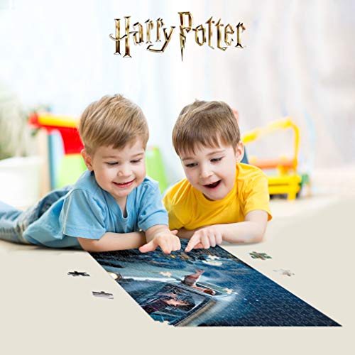 Prime 3D Puzzle lenticular Harry Potter y Ron en el Ford Anglia 300 Piezas (Efecto 3D), Multicolor