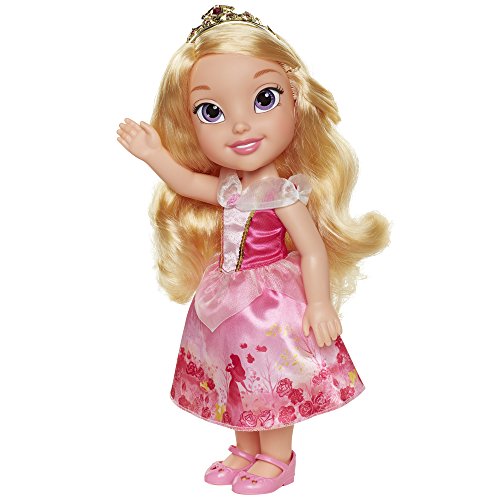 Princesas Disney, muñeca Aurora grande (35 cm) articulada con preciosos detalles