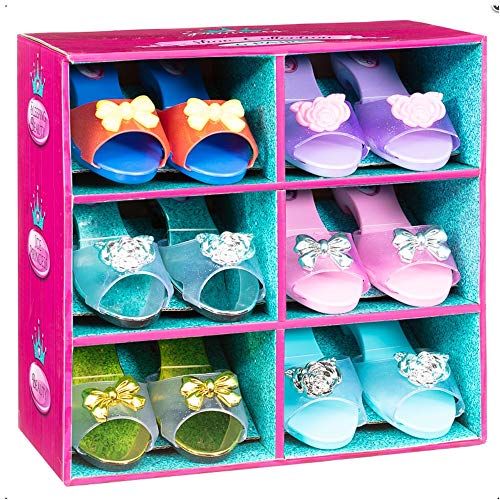 Princess Girls Set de 6 Set de colección de Zapatos de Vestir Elegantes