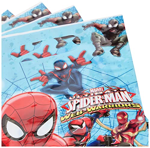 Procos 85156 - Bolsas de fiesta (6 unidades), diseño de Spiderman Web Warriors