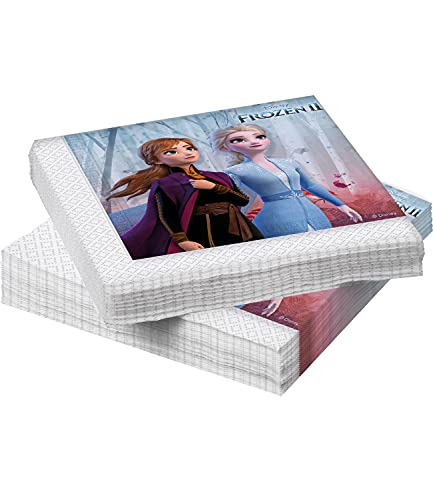 PROCOS Disney Frozen 2- Servilletas, Color azul (Procos 99483, color/modelo surtido, 10066549