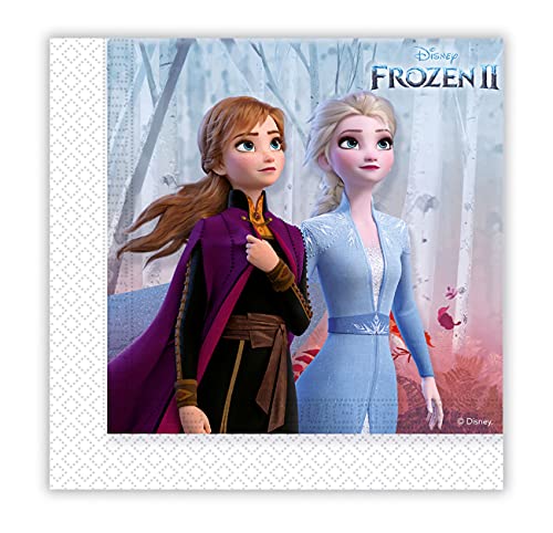 PROCOS Disney Frozen 2- Servilletas, Color azul (Procos 99483, color/modelo surtido, 10066549