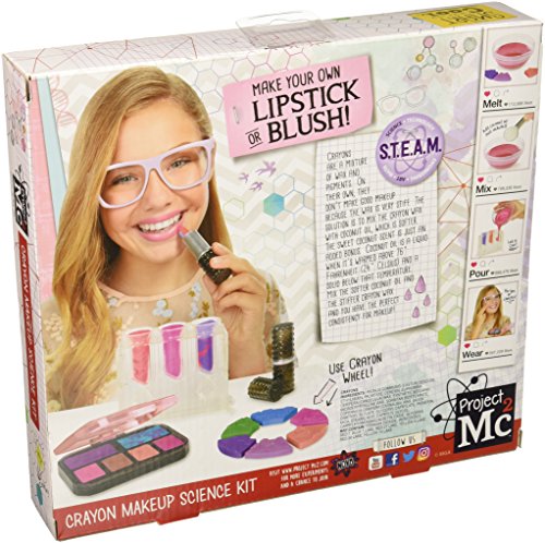 Project Mc2 Crayon Makeup Science Kit - Juguetes y kits de ciencia para niños (Beauty, 6 año(s), Chica, Multicolor, CE, 4864 pieza(s))