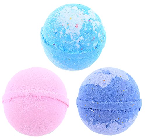 Puckator Rainbow Unicorn Handmade Bath Bomb - Juego de figuras decorativas (3 unidades)