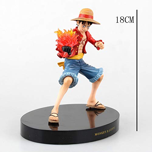 Puño De Fuego Luffy Juguete Estatua Águila Ojo Juguete De Una Pieza Pieza Juguete Modelo Anime Personaje Artesanías / 18CM Adornos Artesanías Hyococ