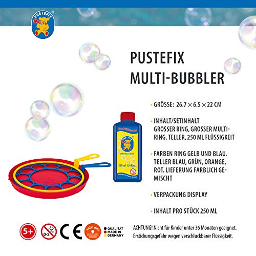 Pustefix 420869580, Juego para Hacer Pompas de Jabón, 250 ml , color/modelo surtido