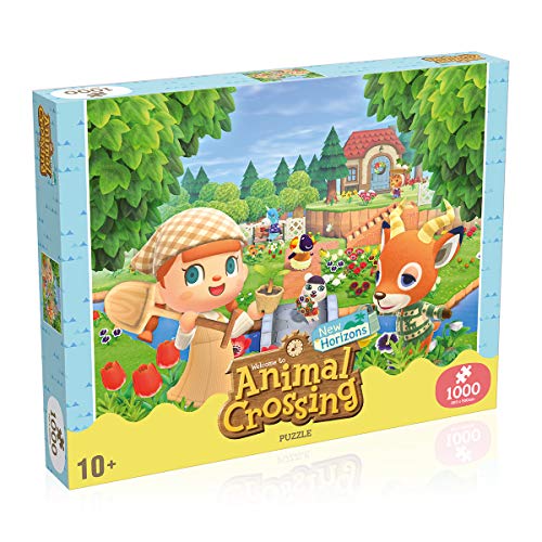 Puzle de 1000 Piezas de Animal Crossing – Top Trumps – Rompecabezas para Niños y Adultos