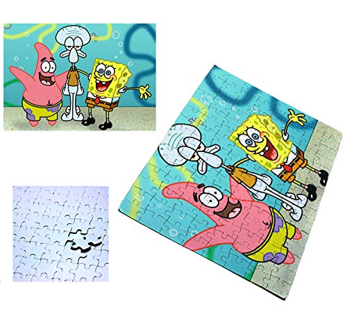 PUZZLE 120 PIEZAS BOB ESPONJA CALAMARDO PATRICIO rompecabezas educativo puzle