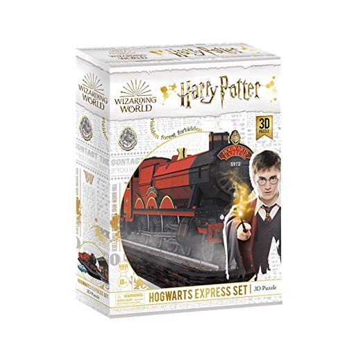 Puzzle 3D Harry Potter - Tren Expreso de Hogwarts, Puzzles 3D, Maquetas para Construir Adultos, Regalos Divertidos, Regalo para Niños, Decoracion Habitacion, 180 Piezas