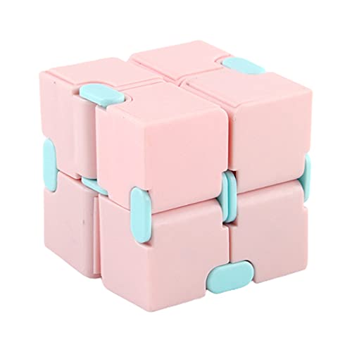 Puzzle Infinity Cube Fidget Toy Macaron Color Matching Mate Juguete Durable Exquisito Descompresión Juguete Todas las Edades Cubo Infinito Fidget Juguete Barato Envío Gratis