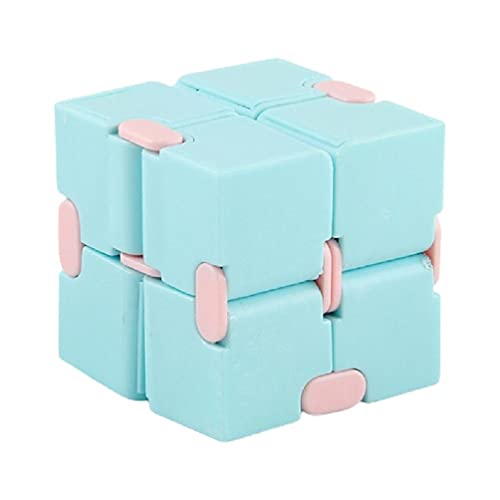 Puzzle Infinity Cube Fidget Toy Macaron Color Matching Mate Juguete Durable Exquisito Descompresión Juguete Todas las Edades Cubo Infinito Fidget Juguete Barato Envío Gratis