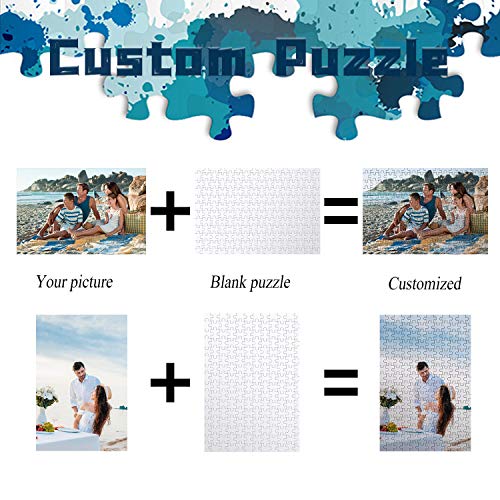 Puzzles Personalizados con Fotos 1000 500 300 200 Piezas Rompecabezas Personalizado con Imágenes apto para Adultos y Adolescentes (300 pedazo)