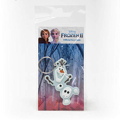 Pyramid International Llavero de goma Frozen 2 Olaf, Disney (8 cm)