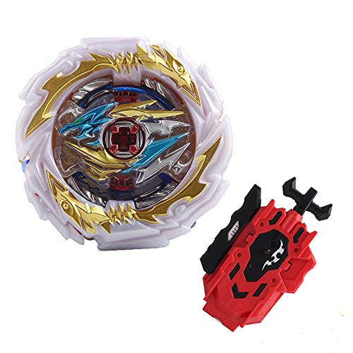 QIANQ Beyblade Burst Turbo Set，Peonzas Juguetes Conjunto,Burst Turbo Launcher Set,Navidad Regalo, Regalo para Los Niños