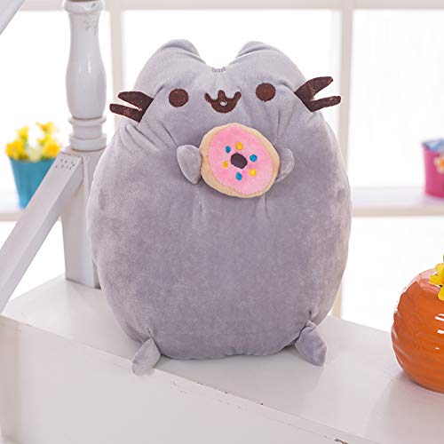 qingbaobao Cute Push EEN Cat Juguetes De Peluche Almohada De Felpa Animales Gato Muñecas Dibujos Animados Push EEN Soft Cat Niños Niños 1Pc 25Cm