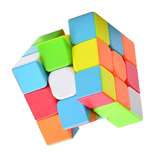 QiYi Warrior S 3x3 Speed Cube Magic Cube 3x3x3 Rompecabezas de cubo mágico sin pegatinas