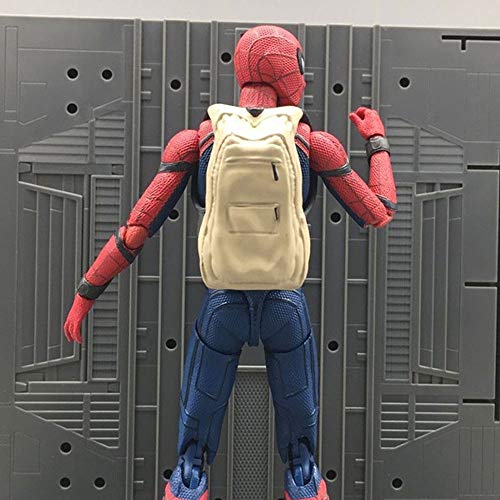 Qiyun Llanta Spider Man Homecoming The Spiderman Action PVC Figuras de colección Model Toy 15 cm -