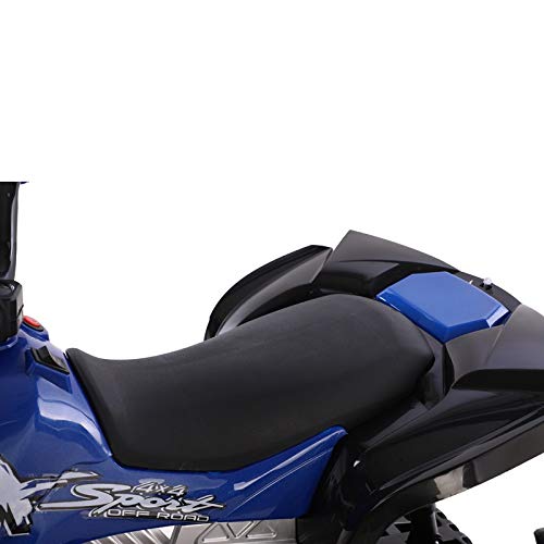 Quad eléctrico Infantil 12v - Azul . Moto eléctrica para niños con Mando Control Remoto