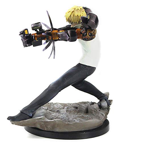 Qwead Figura De Acción De Los Incineradores De Anime One Punch Man Genos De 15 Cm, Figuras De Coleccionista De PVC Saitama, Modelo De Muñeca De Juguete, Regalos De 15 Cm