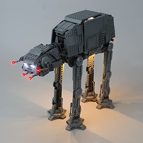 QZPM Kit De Iluminación Led para Lego Star Wars At-At Walker Compatible con Ladrillos De Construcción Modelo 75288 (Juego De Legos No Incluido)