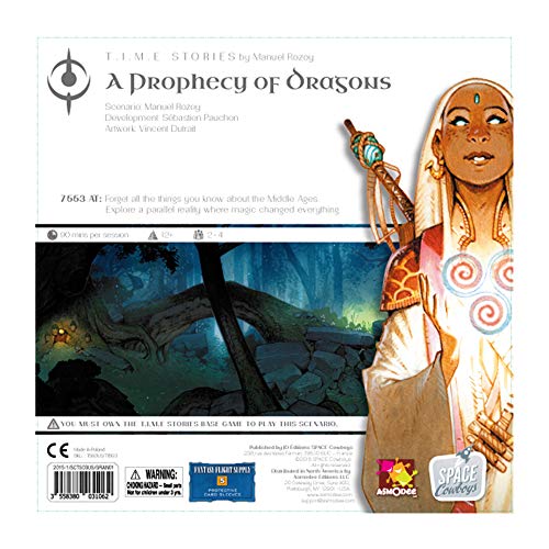 Race Face Prophecy of Dragons: Expansion Scenario #2 for T.I.M.E. Stories