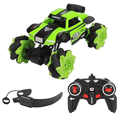 Radio Control Stunt Car - green controll watch