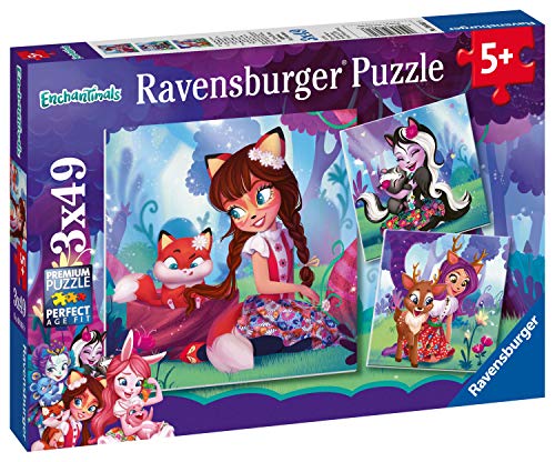 Ravensburger-08061 Rompecabezas de 49 Piezas Enchantimals, Multicolor (08061)