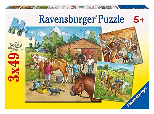 Ravensburger 09237 Mi Caballo - Puzzle (3 Modelos de 49 Piezas)