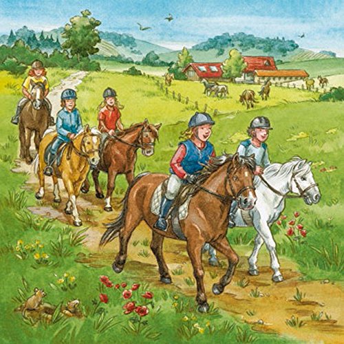 Ravensburger 09237 Mi Caballo - Puzzle (3 Modelos de 49 Piezas)