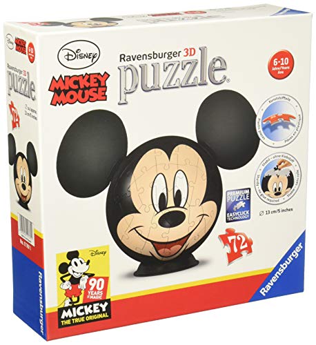 Ravensburger-11761 1 Mickey Puzzle 3D Ravensburger, Multicolor (1)