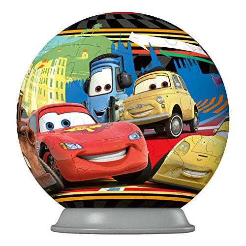 Ravensburger 11859 Disney Cars 2 Puzzleball - Puzzle con Forma de Bola (54 Piezas)